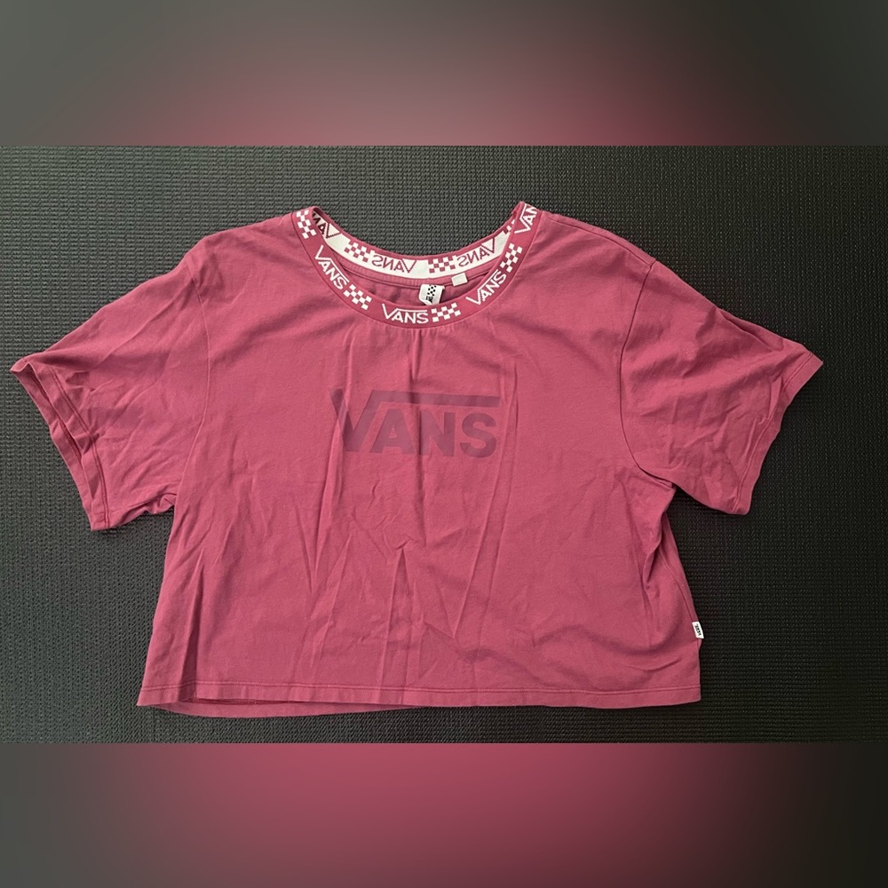 Vans crop shirt